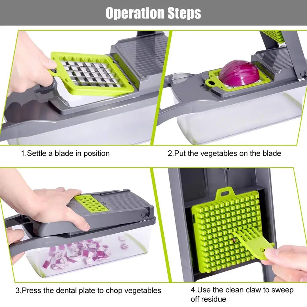 (Kopie) Vegetable Chopper Multifunctional Grater Cutter Kitchen Accessories Manual Fruit Slicer Potatos Shredders Cheese Onions Slicers
